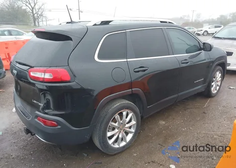 2016 Jeep Cherokee Limited из США, поврежденный, VIN 1C4PJLDB3GW184172